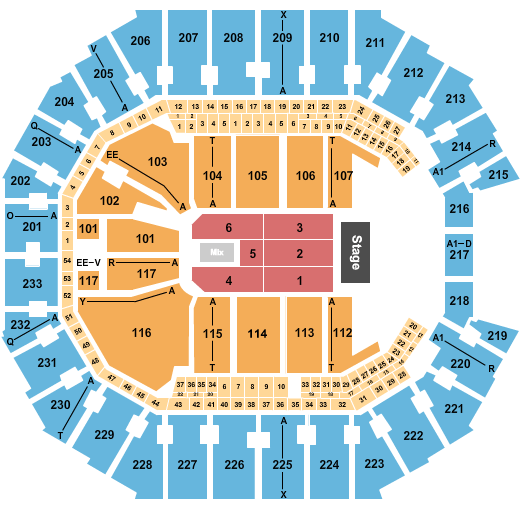 Spectrum Center Carin Leon Seating Chart